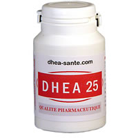 Dhea 25 mg 60 gélules