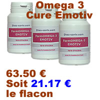 Offre Omega 3 Emotiv